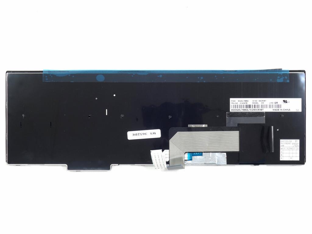 Tradebit Německá DE QWERTZ Klávesnice pro Lenovo ThinkPad T540/T540p/T550/T560/W540/W531/E540/L540/L560 (Žádné podsvícení)