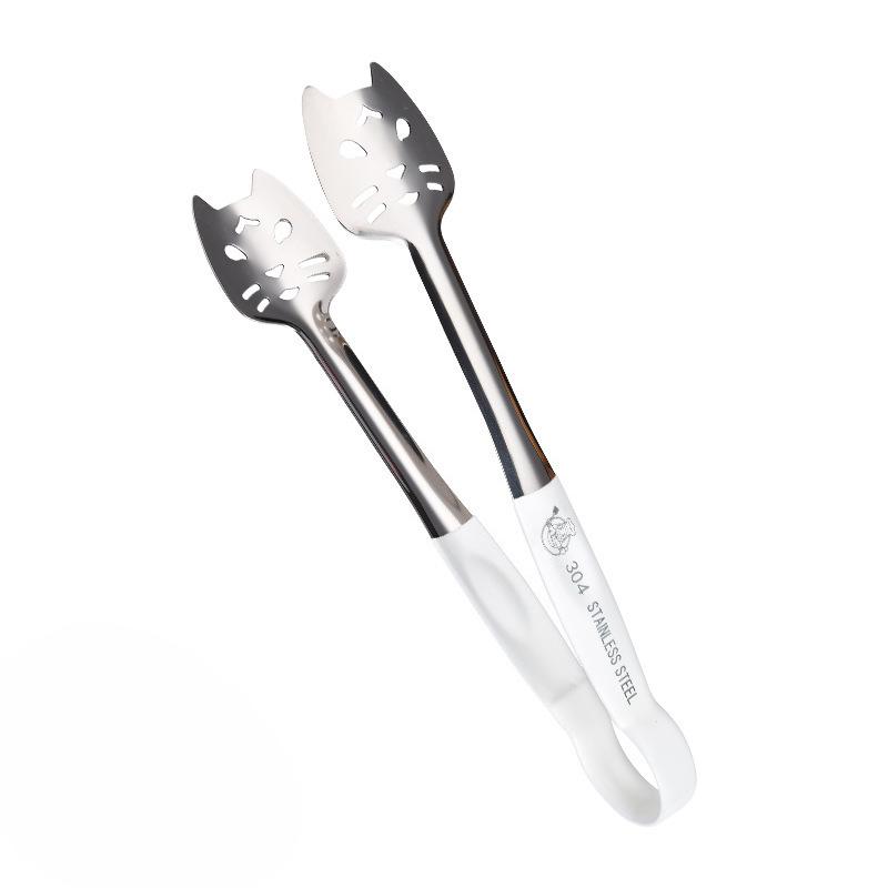 

304 Stainless Steel Tongs for Barbecue Clamp Food Tongs Kitchen Utensils Steak Clip Cooking Accessories
