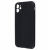 For iPhone 11 Black Case Glossy Surface Soft TPU Back Phone Cover