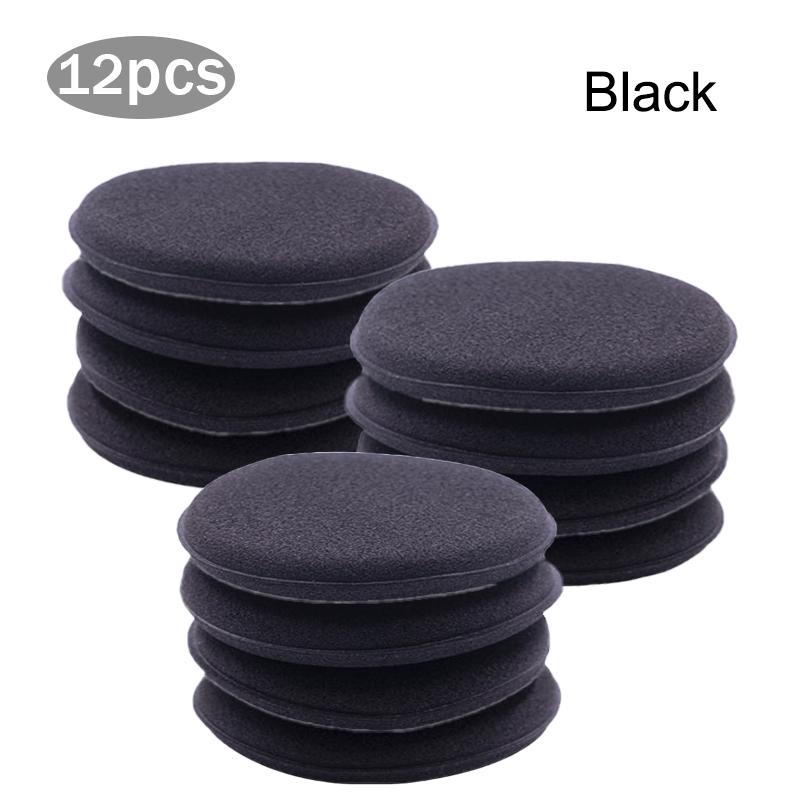 Round Car Waxing Polish Wax High Density Foam Cleaning Sponge Auto Detail Washing Tool Detailing Applicator Pad