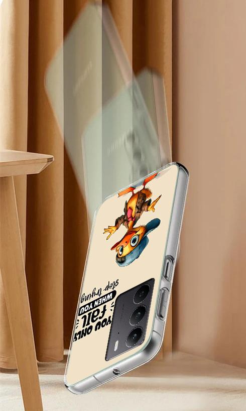 Etui Do Realme C75 / 14X 5G Obudowa Foto Case Plecki Kaczka + Szkło 9H