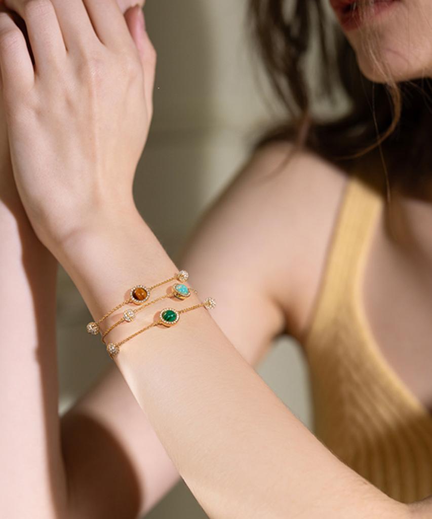 Lola Rose Heliocentric Tigers Eye Women'S Fashion Bracelet