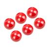 450g Red Baseball Softball Warm-up Throwing Ball Batting Training Iron Sand Ball Pitcher's Throwing Practice 1pcs