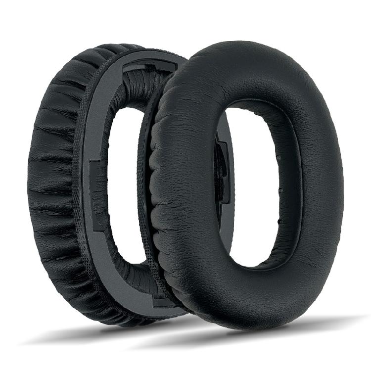 Replacement Headset Pads Protein Leather Earpads Breathability for Monitor 3 Active Noise Cancellation Headphone