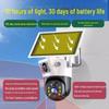 360° Solar Surveillance Camera - HD Night Vision, Remote Access, Wireless 4G for Outdoor Home Security.