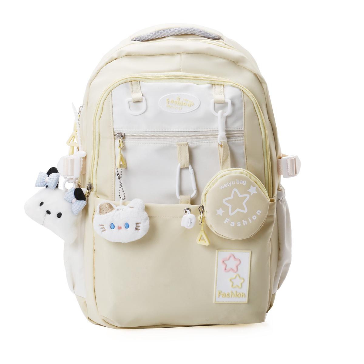 

2025 Милый нейлоновый рюкзак большой вместимости для школьников