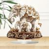 2D Flat Acrylic Elephant Decoration, Suitable for Indoor and Outdoor Decoration - No Batteries/electricity Required, Perfe