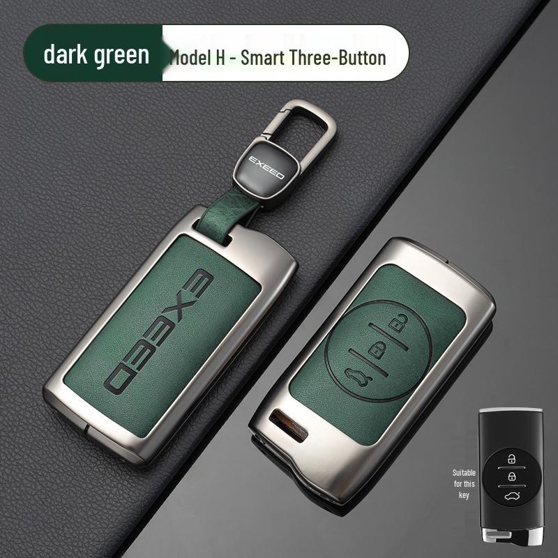 Zinc Alloy Key Protection Shell with Hanging Buckle for Chery Exeed Sterra ET Key Fob