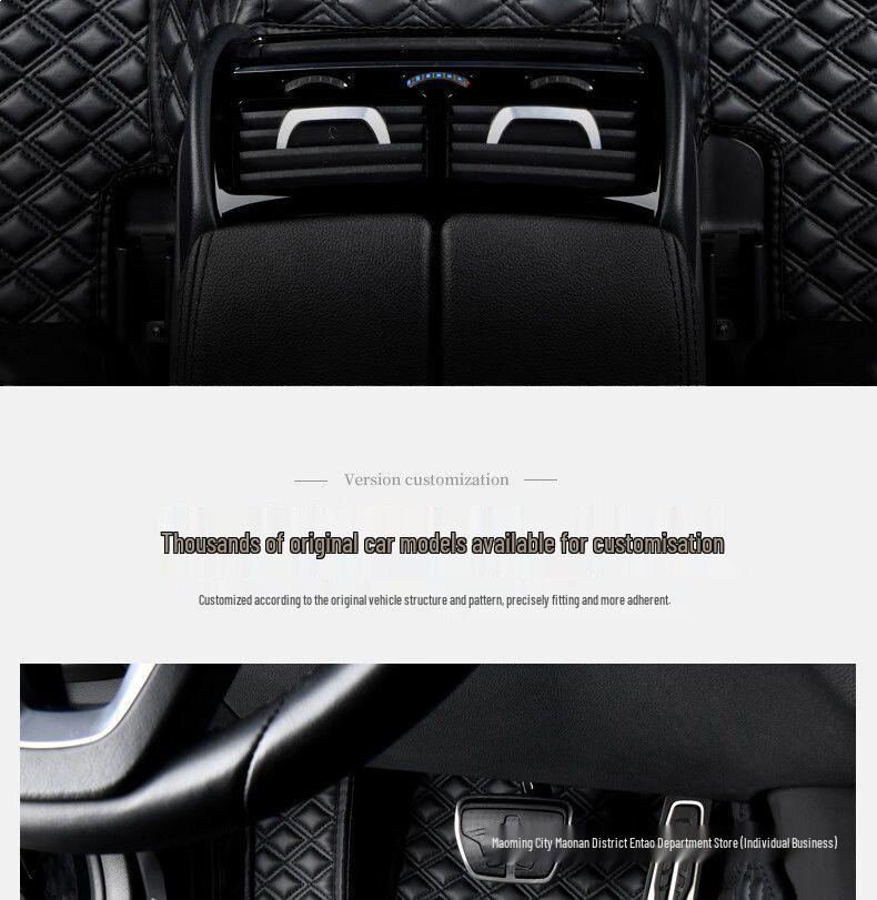 Honda Full Coverage Floor Mats: Compatible with CRV, Civic, Accord, Haoying, Fit, Crown Road, XRV, Jade, URV, Lingpai, Xiangyu
