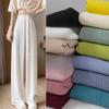 100x160cm Eis Seide Plissierter Stoff Hohe Elastizität Gestrickter Stoff für Frühling und Sommer Kleid Weitbeinige Hosen Knitterarm Streifen
