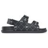 MLB Sandal New York Yankees EVA Non-Slip Durable Sports Sandals Unisex Sandals Black White 3ASDCSD33-50BKS