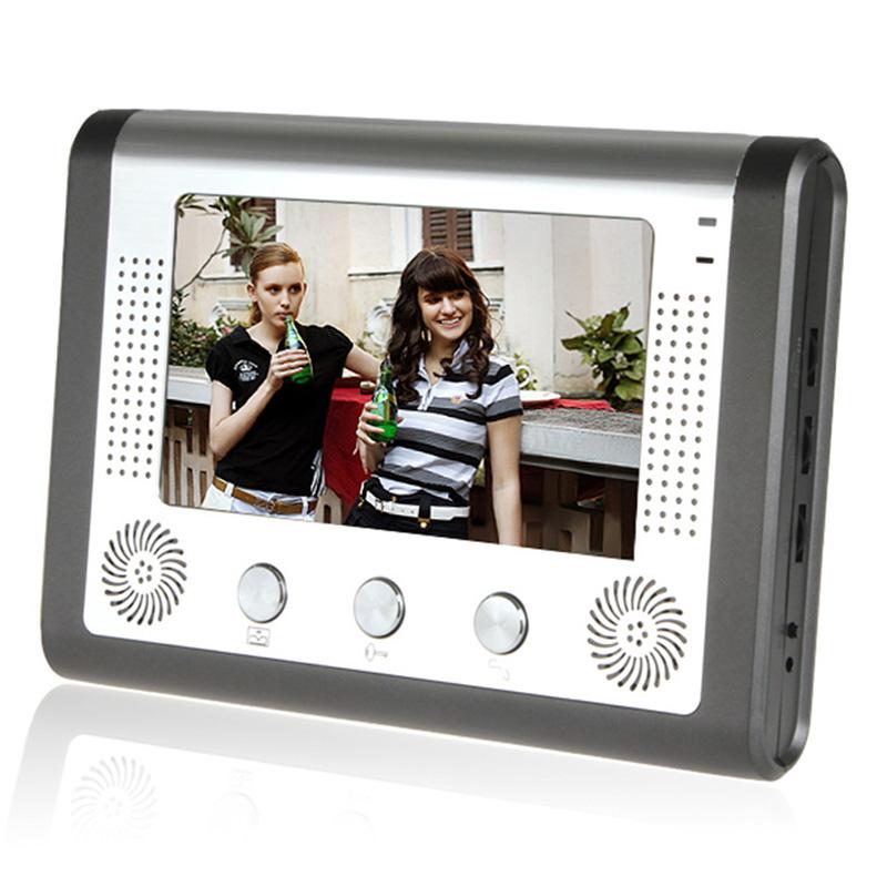 

801FA11 7-inch Wired Video Doorbell Home Intercom Kit,EU Plug A