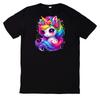 T-Shirt Colorful Magical Unicorn Motif