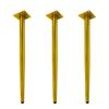 Tapered Metal Furniture Legs: Sofa, Cabinet, Dressing Table, and Slanted Round Tube Support Legs