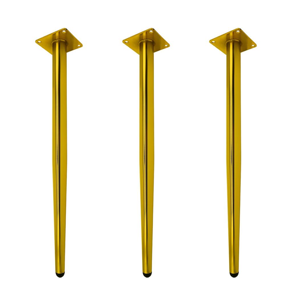 Tapered Metal Furniture Legs: Sofa, Cabinet, Dressing Table, and Slanted Round Tube Support Legs