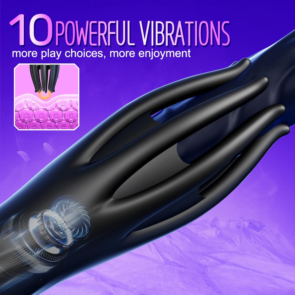Portable Electric Penis Trainer - Compact Male Masturbator, Travel-Friendly Silicone Adult Toy for Men