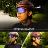 SCVCN Mountaineering Glasses Cycling Glasses Fashion Sunglasses for Men MTB Bike Bicycle Eyewear Sports UV400 Hunting Driving