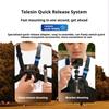 TELESIN for DJI Osmo Nano Quick Release Chest Strap Mount Waistcoat Belt Mount DJI Action Camera Accessories First Person Shoot