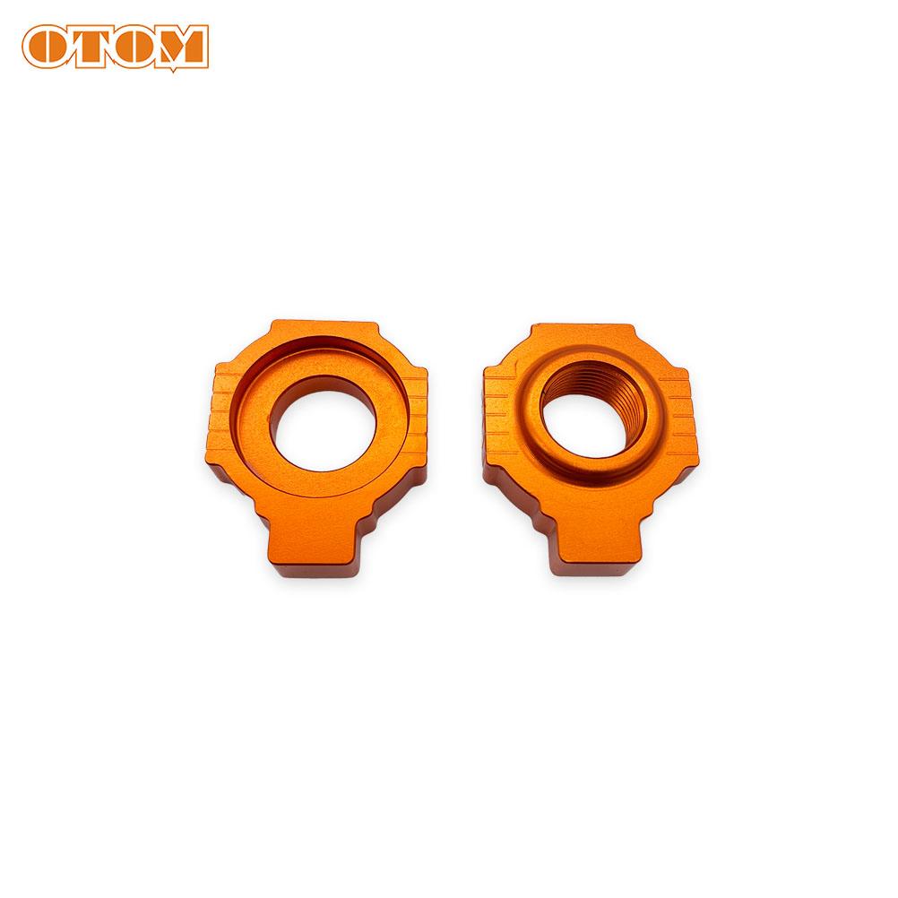 OTOM Motorcycle Rear Axle With Nut Axle Block Pivot Wheel Hub Shaft For KTM HUSQVARNA GASGAS SX85 TC85 2015-2024 MC85 2021-2024