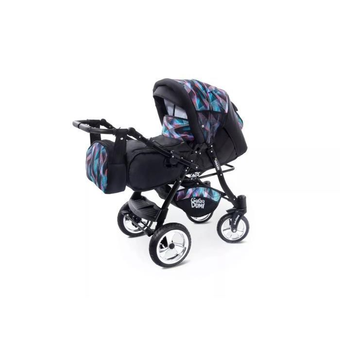 BAZARLAND30. Hochwertiger 3-in-1-Kinderwagen Urbano mit Autositz inklusive! Disko