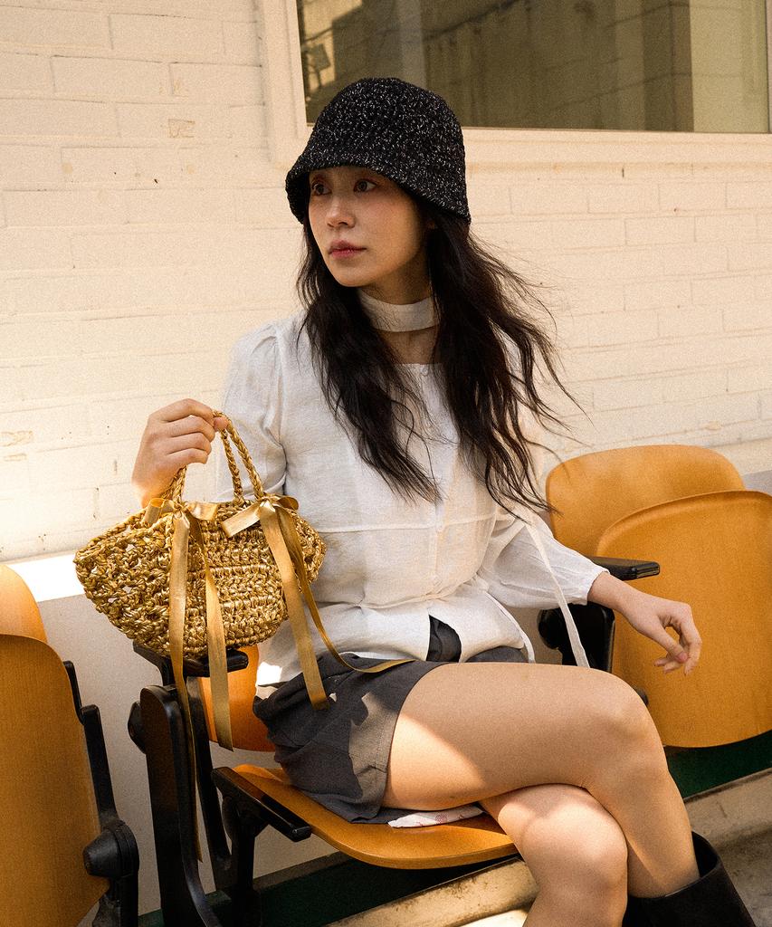 Mystikotita Lucia Pearl Net Bag - 2 Colors