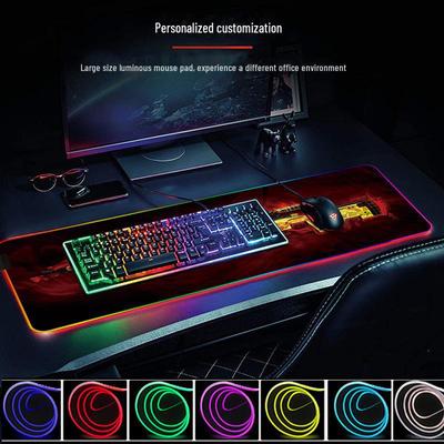 RGB LED Symphony Grote Gaming Muismat - Lichtgevende Tafelmat voor E-Sports