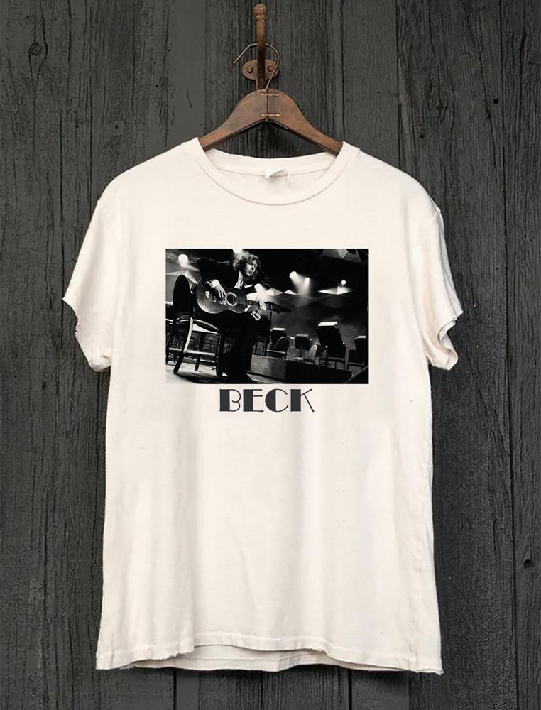 

NEW Beck Singer Tour and Concert White T Shirt All Size S-5Xl Unisex T-Shirt M