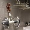 Rotating Suction Cup Hook: Strong, Traceless Adhesive for Towels in Bathroom & Kitchen