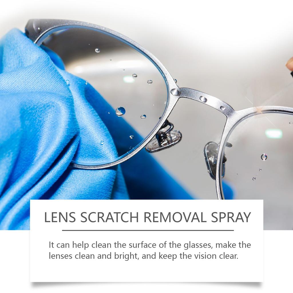 Rimuovi Graffi Lenti-Polish Riparatore ad Azione Rapida per Lenti Occhiali Graffiate, Opache & Soluzione Universale per la Cura e il Rinnovamento Lenti in Vetro