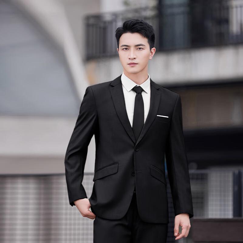 Tluoman Wrinkle-Resistant Business Suit Set