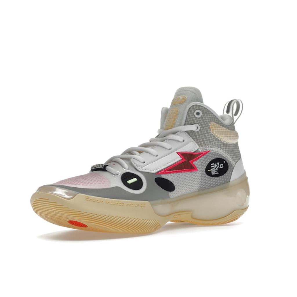 Li-Ning Way of Wade 10 Blossom Men Sneakers White Black ABAS115-1