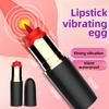 Lápiz labial lengua lamiendo vibrador huevo saltarín masajeador masturbador femenino instrumento rápido juguetes sexuales eróticos para adultos