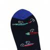 Unisex Cotton Long Socks for Men and Women - Trendy Printed Design for Daily Wear