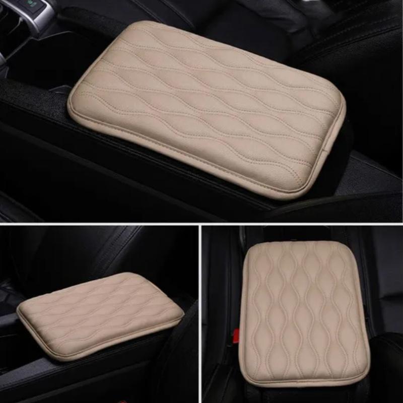 1pc Car Armrest Pad, Soft, Non Slip, Universal, Center Console, Anti Scratch, with Hand Supports for Car