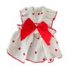 T-Shirt Dress for Dog Apparel Princess Puppy Cats Small Dogs Holiday Party Streetwear Outfits