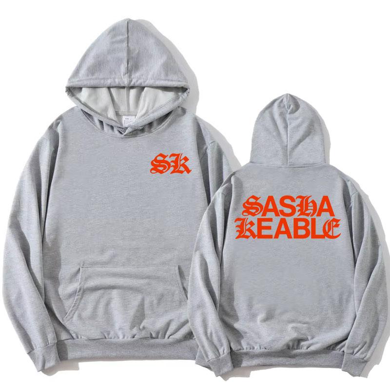 Саша Кібл Співачка Принт Худі З Довгим Рукавом Толстовки З Капюшоном Графічний Одяг Жіночий Чоловічий Осінь