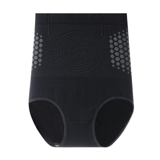 3 Stück Formende Shaping-Shorts Hoher Bund Mikropartikel Bauchkontrolle Nahtlos Formgebend Po-Hebend Unterwäsche Fettverbrennend Thermische Yogahosen für