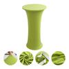 Premium Spandex Round Table Cover Elastic Skirt for Hotel Wedding Banquet Decor