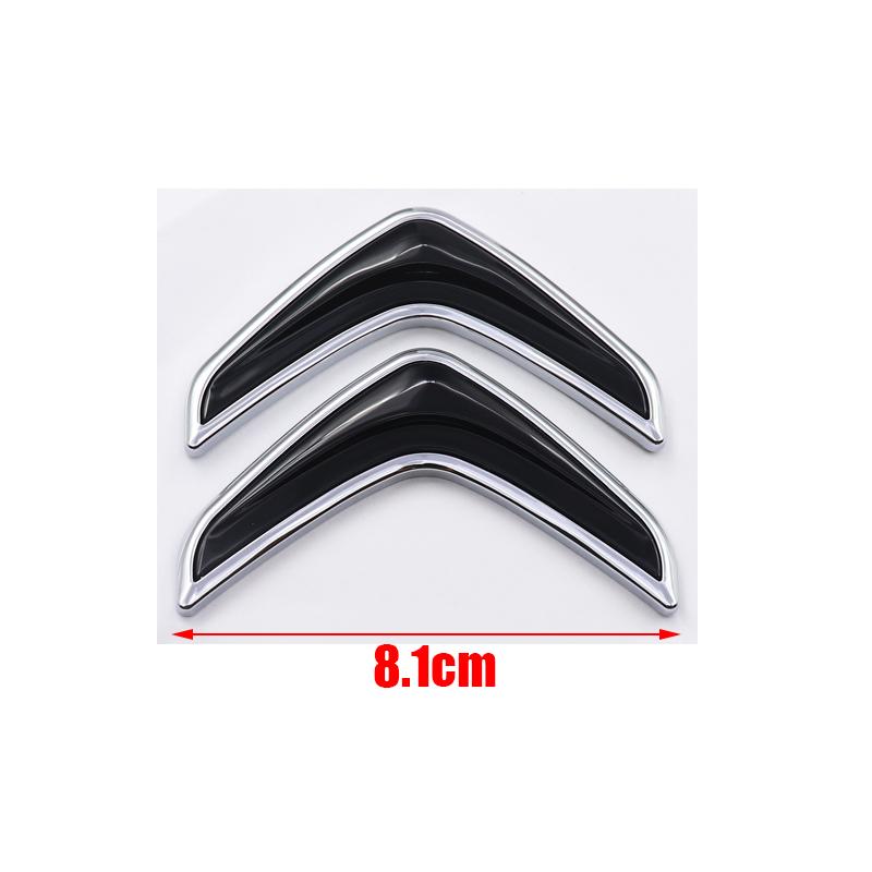 1 pezzo 3D ABS nuovo 8,1 cm 10 cm 11,5 cm Citroen Auto Paraurti Posteriore Portellone Bagagliaio Auto Posteriore Emblema adesivo Styling Accessori