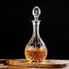 Verdickte Glasflasche für Spirituosen mit Stopfen Luftdichter Stopfen Bewahrt Frische. Studienaccessoire für Männer