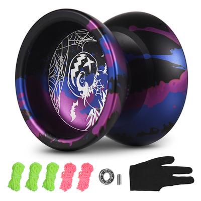 Regalo competitivo de Yoyoball de la bola del Yoyo del aluminio del Yoyoball profesional de la Navidad con las cuerdas y el guante