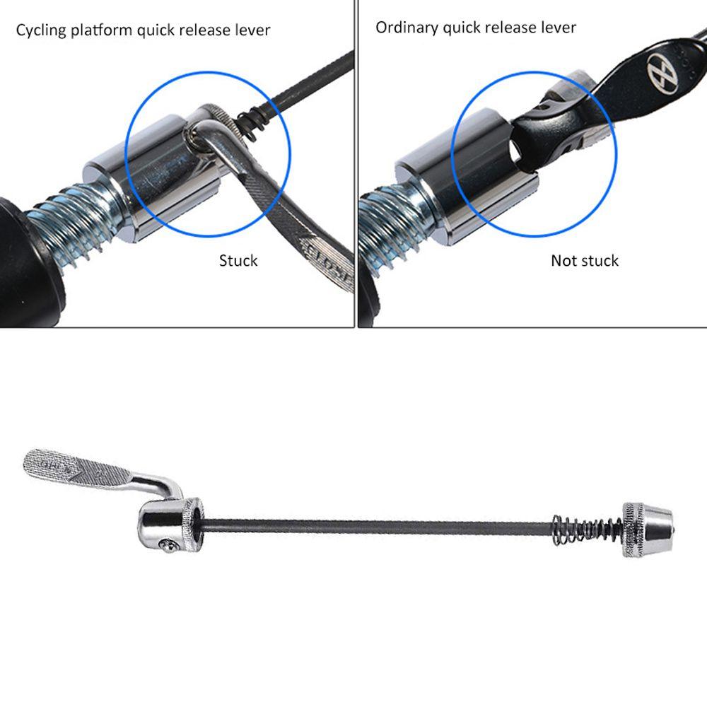 Front Rear Axle Mountain Road Wheel Hub Skewer Quick Release Skewer Wheel Tire Lever Bike Trainer