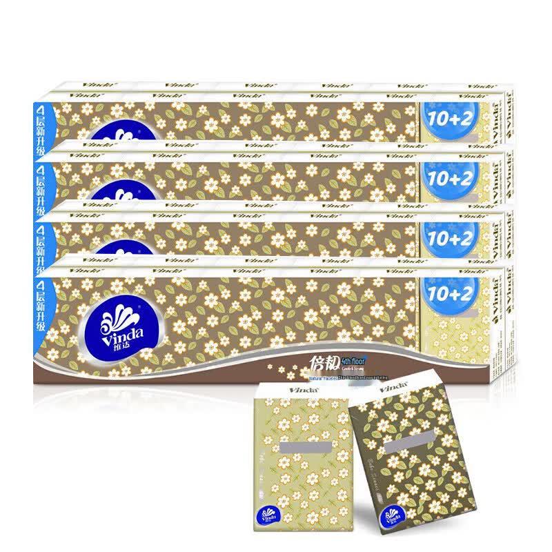 Vinda Ultra-Tough 4-Ply Pocket Tissues