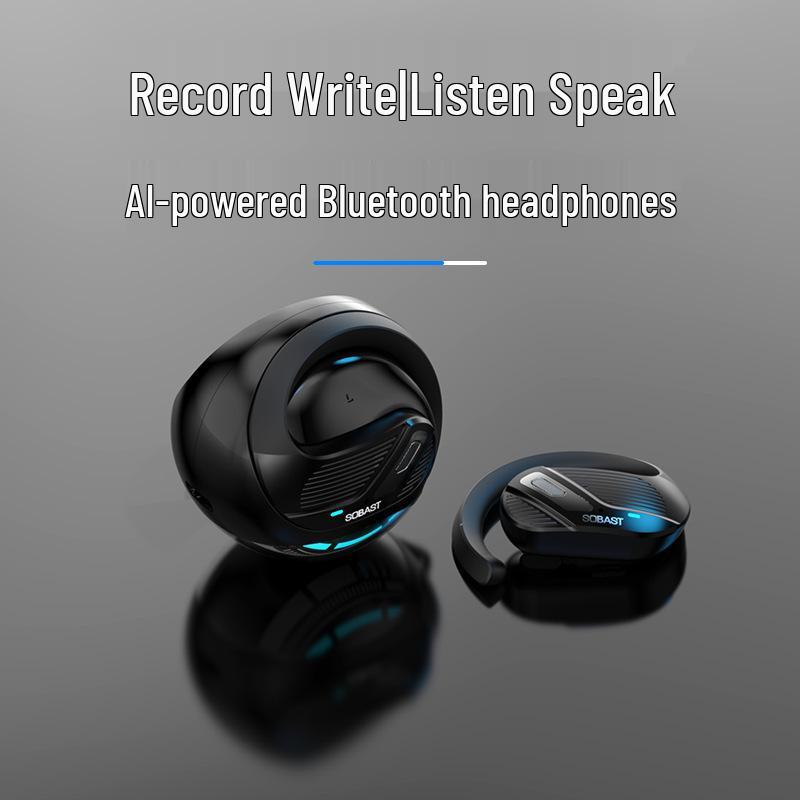 ST-T26 Smart AI Earbuds: Second Gen Wireless Bluetooth, 144 Language Translation.
