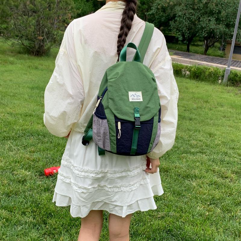 Schoolbag Leisure Backpack Travel Backpack Outdoor Backpack Women's Large Capacity Lightweight Going Out Commuter Leisure Bag