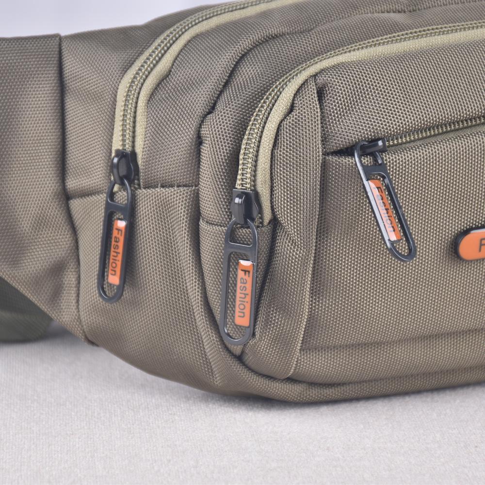 Men's Outdoor Casual Crossbody Fanny Pack - Stylish Travel Shoulder Chest Bag for Boys.