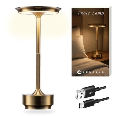 Stylish Cordless Table Lamp with Ambient Lighting, Desk Light, and Nursing Light, USB Charging, 3 Colors, Antique and Nordic Style, LED, from Kanagawa