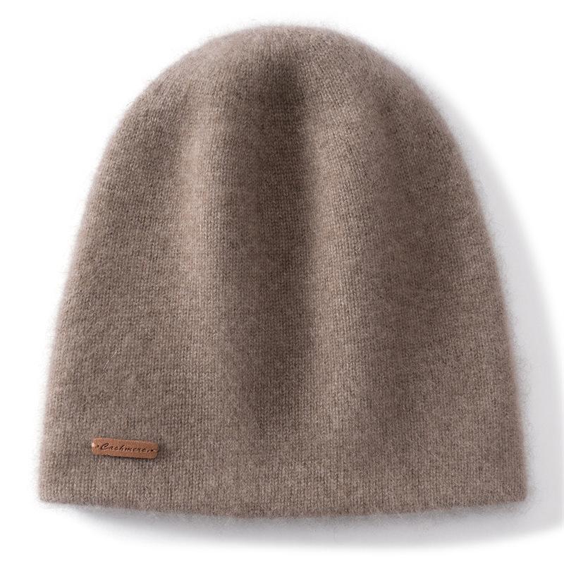 New Autumn and Winter Double Layer Warm Casual Thickened Headscarves and Ear Protecting Knitted Caps for Both Men and Women