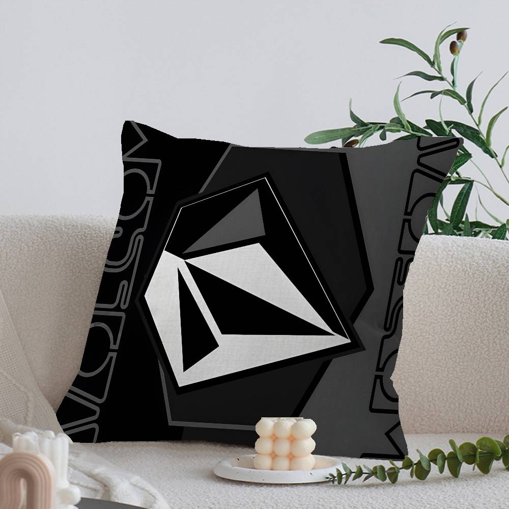V-Volcom LOGO Personalized Pillow Cover Kids Bedroom Wild Party Decor Pillowcase kid Birthday shower Gift