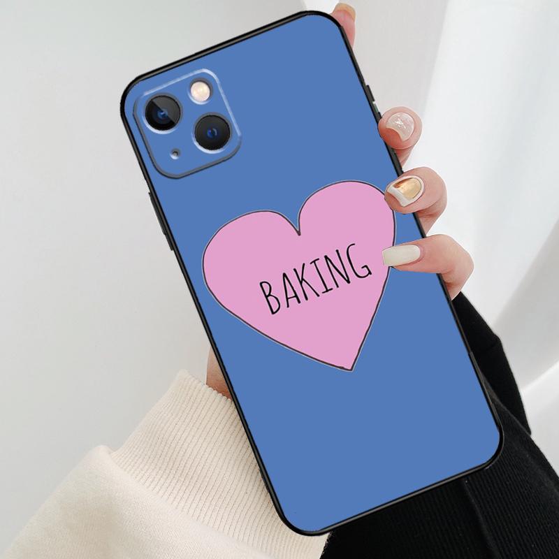 Baking Cook Chef Phone Case For iPhone 17 Pro Max 16 15 14 11 12 13 Pro Max mini 15 16 Plus 16e 17 Air Cover